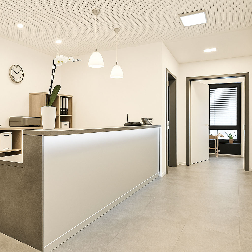 Praxisfläche Altstadt Bielefeld Marktstraße 1 Altstadt Physio Longo mit immobilien-klose als Vermittlungspartner