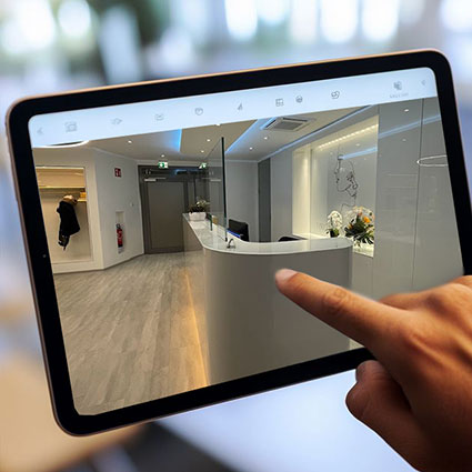 360 Grad Rundgang in Bielefeld für Gewerbe- und Praxisflächen, immobilien-klose vermittelt moderne Standorte professionell.